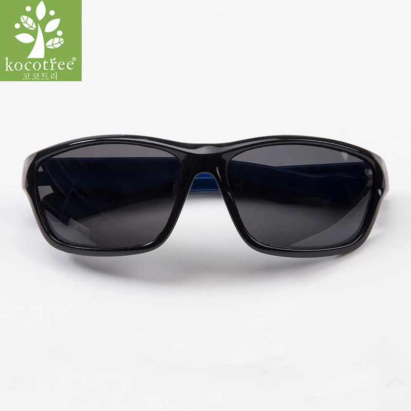 

Kocotree Fashion Sunglasses Children Polarized Sunglasses Boy Mirrors Coating Points Black Frame Eyewear Girl Sun Glasses UV400