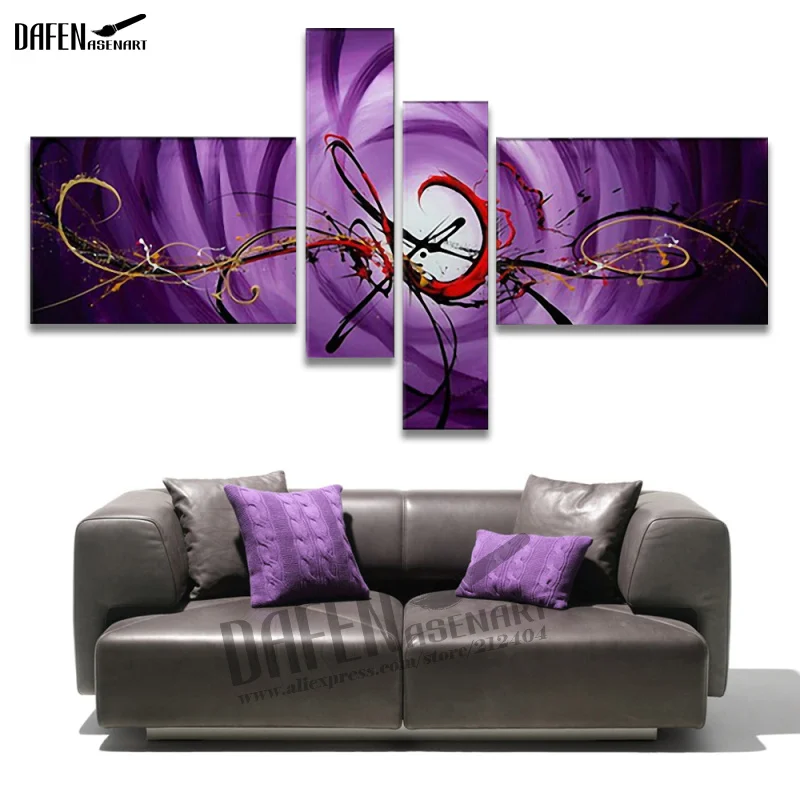 Набор для рисования на холсте 4 предмета без рамки|painting modern|hand painteddecorative painting |