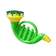 Мини-игрушки для выдувания воды портативное устройство для мыльных пузырей машина открытый пластиковый звуковой рожок игрушечный музыкальный инструмент для детей(случайный рисунок