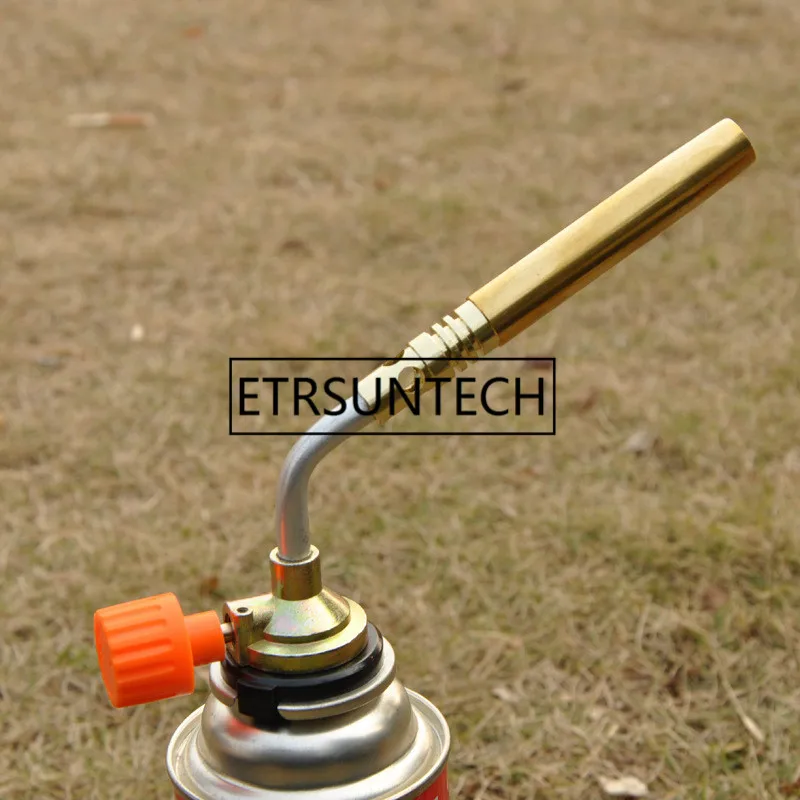 Heating BBQ Full Copper Ignition High Temperature Spray Gun Camping Picnic Fire Lighter Welding Torch Gas Jet Flame Burner Gun
