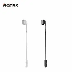 REMAX односторонние наушники-вкладыши проводное управление с микрофоном Музыка мм 3,5 мм наушники-вкладыши Наушники для Smasung IPhone Xiaomi