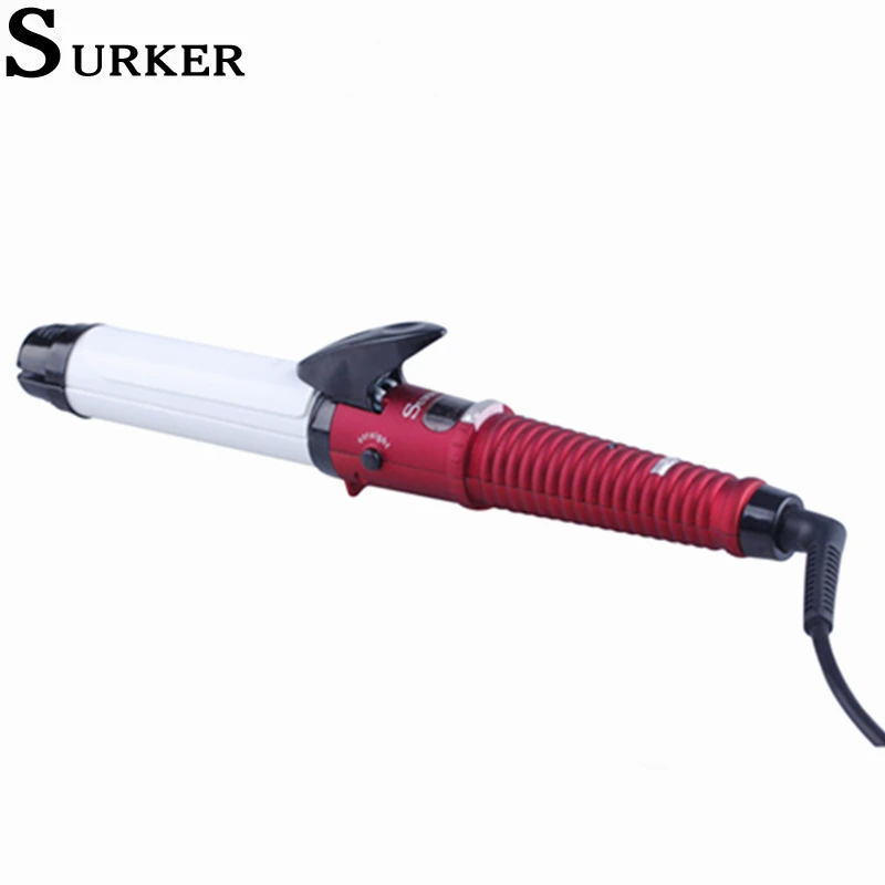 

Surker Professional Curling Iron 200-220V Ceramic Hair Styler Hair Waver Styling Tools Multifunctional Electric Hair Curler 875
