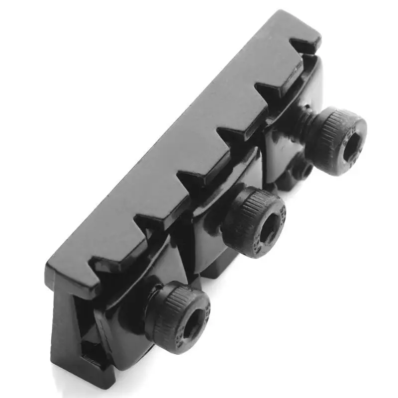 42,5 мм цинковый сплав электрогитара блокирующая гайка для струны замок с шестигранным ключом для электрогитары черные/Серебристые гитарные аксессуары