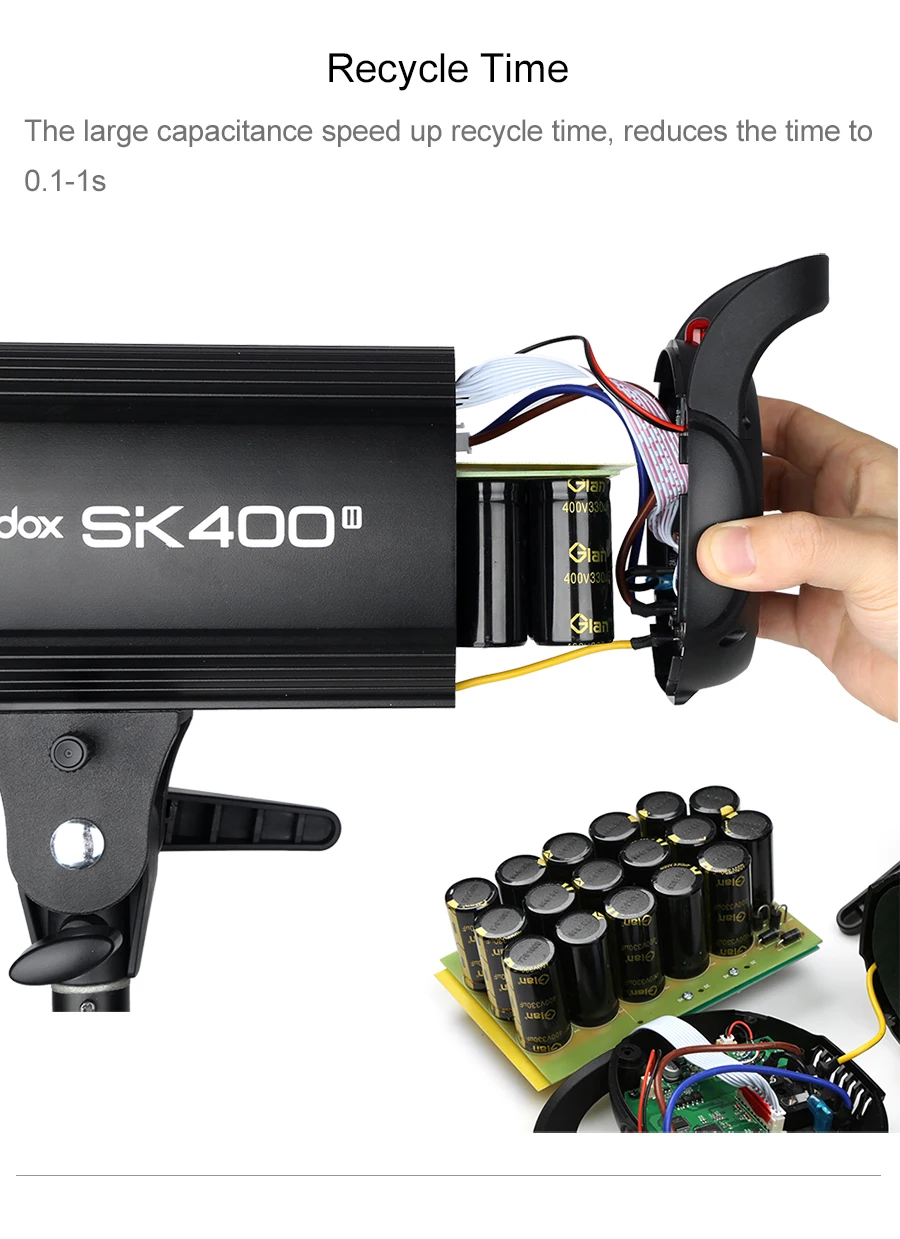 800Ws Godox SK400 II 2x400 Ws Фотостудия вспышка светильник ing, софтбокс, 280 см светильник стенд, сарай дверь, вспышка встроенные приемники