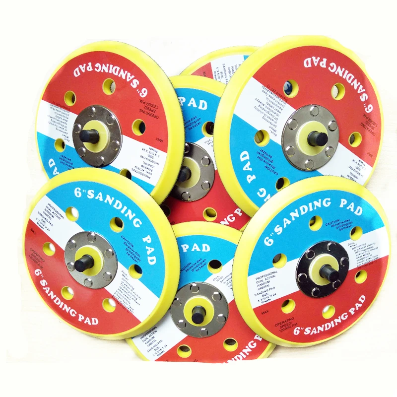 pneumatic air sanding pad disc wheel2