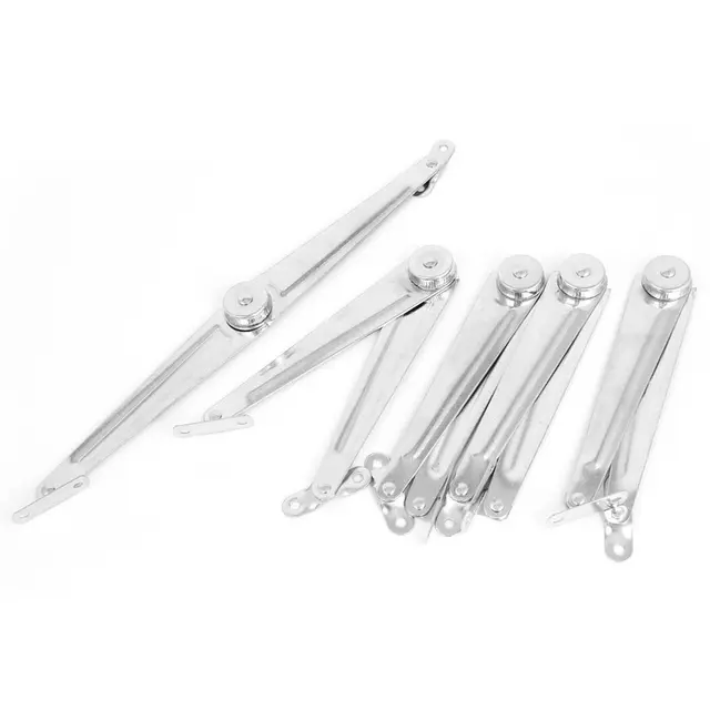 Furniture Cupboard Door Drop Front Desk Lid Support Hinge Stay 5pcs Furniture Cupboard Door Drop Front Desk Lid Support Hinge Stay 5pcs