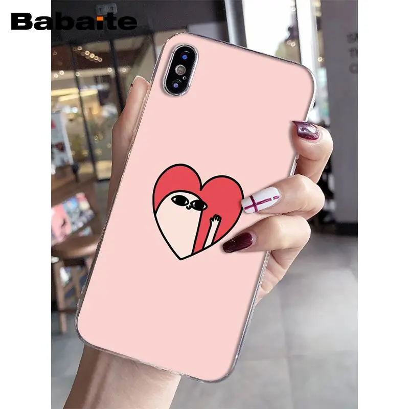 Cute Pink Cartoon Funny big eyes ketnipz