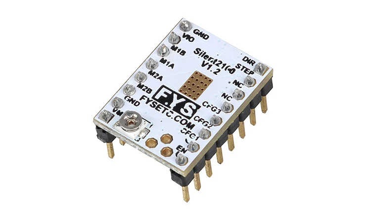 SWMAKER 4 шт. MKS TMC2100 Драйвер шагового двигателя 256 Отдел Ультра тихий модуль 3D принтер части