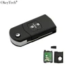 Okeytech – clé télécommande pliable à 2 boutons, 315/433Mhz, lame non coupée, transpondeur ID83 4D63, pour voiture Mazda 3 6 M3 M5 M6 ► Photo 2/6