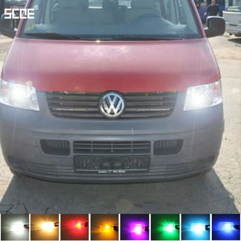 Для Volkswagen Transporter T5 SCOE 2015 Новый 2X 12SMD светодиодный передний парковочный фонарь