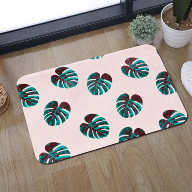 Бытовые Nordic завод печати мат/ковер ванной Кухня Нескользящая водопоглощение одежда коврик для гостиной ковер дети комната