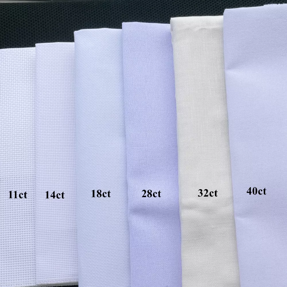 40x40 см Aida ткань 18ct 28ct 40ct вышивка крестиком Ткань Холст 40ct имеет дефект точки DIY ручной работы поставки вышивка