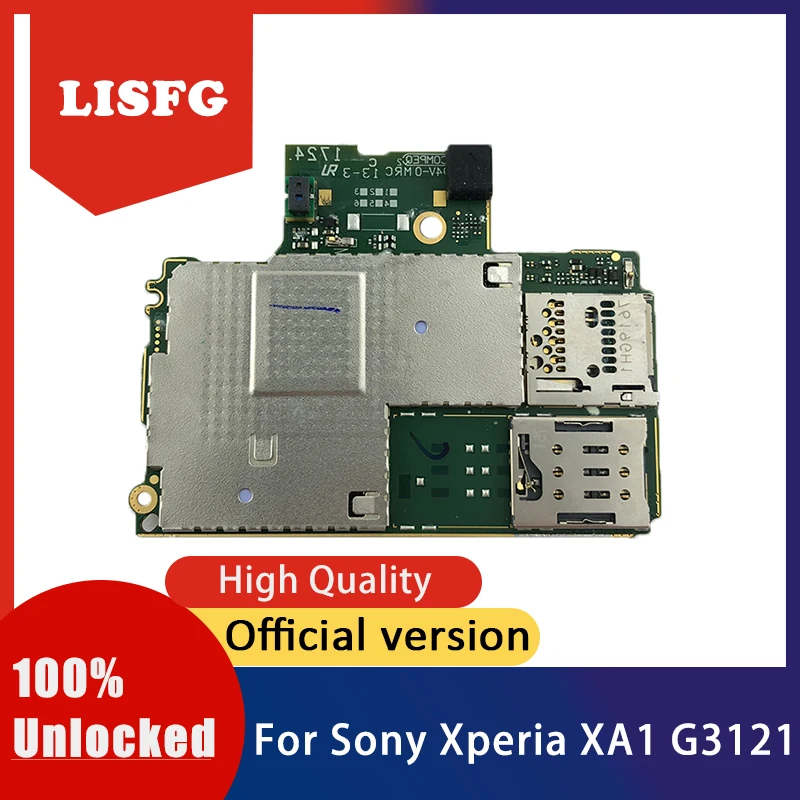 

LISFG Full Tested Motherboard For Sony Xperia XA1 G3121 Motherboard,100% Unlocked For Sony Xperia XA1 G3121 Logic Main Board