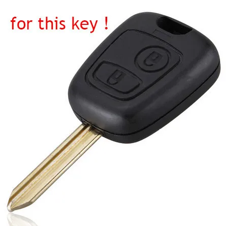 2 кнопки силиконовой резины ключи чехол для Citroen C1 C2 C3 Pluriel C4 C5 C8 Xsara Picasso ключи