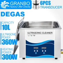 Granbo Digital Ultrasonic Cleaner 10L 360W With DEGAS Heating Washing Auto parts Hardware Metal Parts Ultrasonic Cleaner Machine Granbo Digital Ultrasonic Cleaner 10L 360W With DEGAS Heating Washing Auto parts Hardware Metal Parts Ultrasonic Cleaner Machine