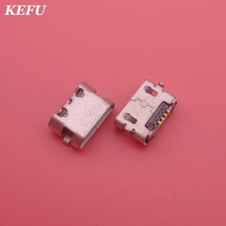 

10pcs micro USB 5pin jack Reverse Ox horn Charging Port Plug socket connector mini usb For Huawei 4X Y6 4A P8 C8817 max Lite Pro