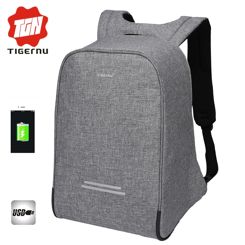 Tigernu Multifunction Anti thief USB charging 15 6inch font b laptop b font font b backpack