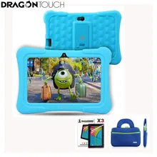 DragonTouch Y88X Plus 7 inch blue Kids font b Tablets b font for Children Quad Core