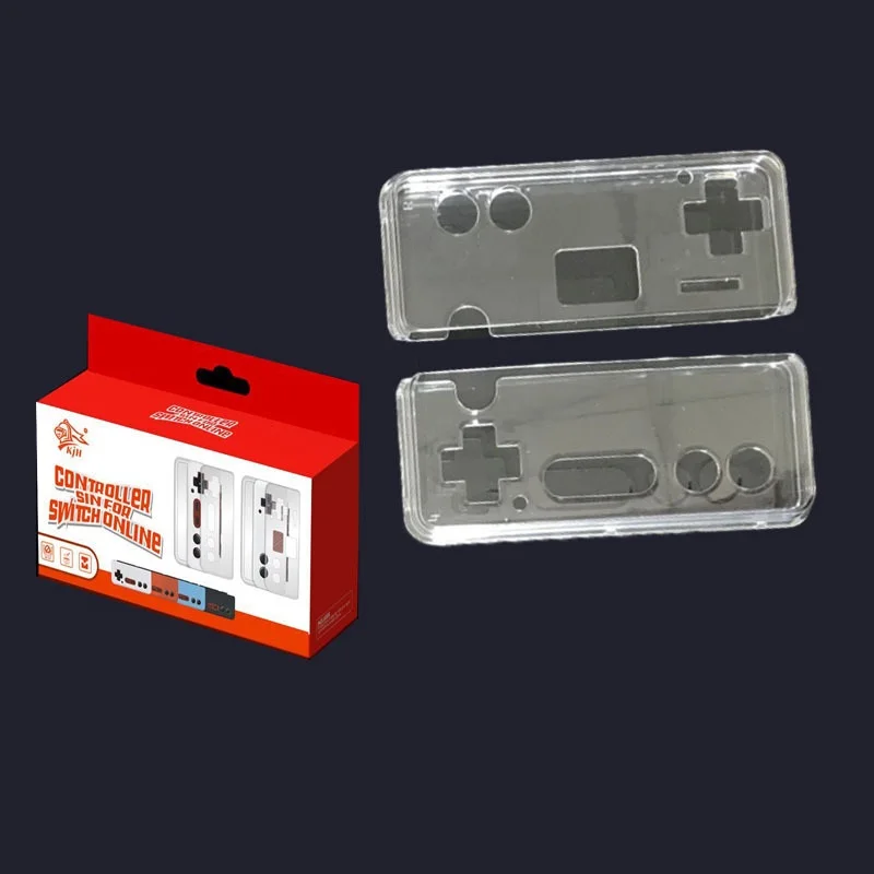 

Anti-slip Thin PC Transparent Gamepad Case Cover for Nintend Switch Online NS NX Controller Controller Protective Shell Skin