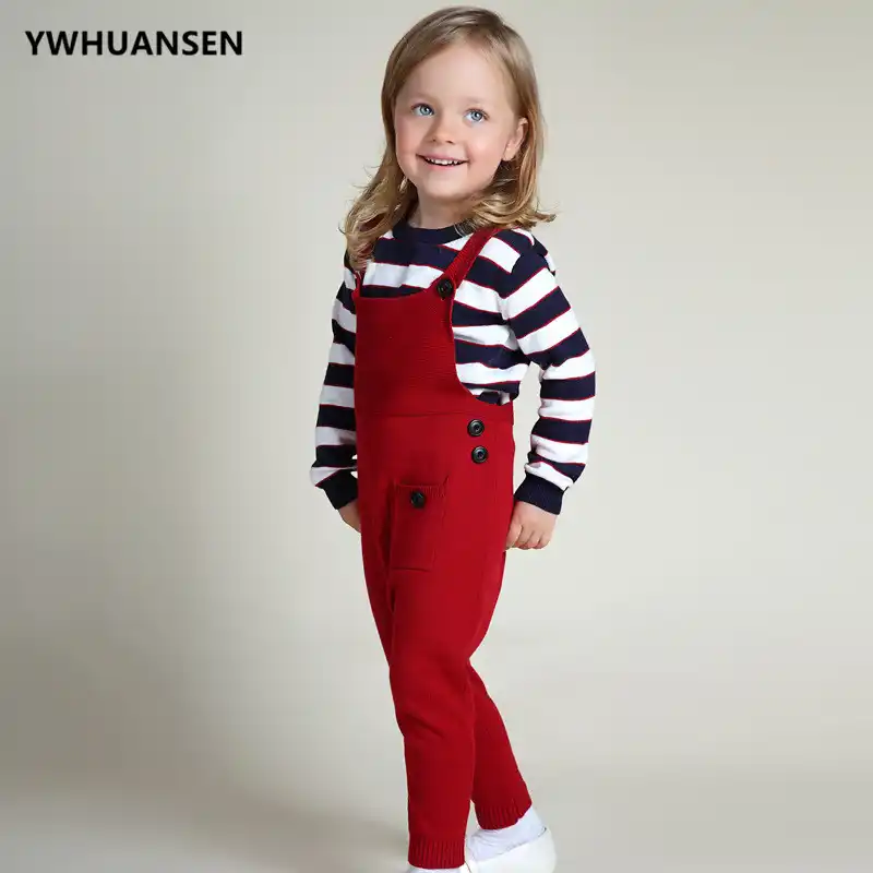 knitted dungarees baby girl