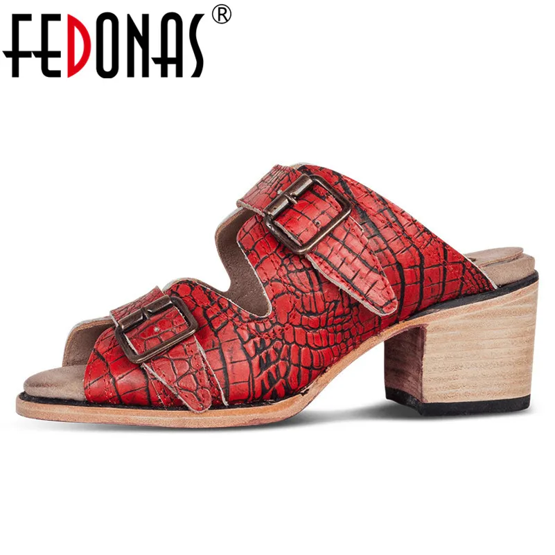 

FEDONAS Classic Design Rome Women Sandals New Peep Toe High Heels Fashion Sexy Night Club Party Casual Shoes Summer Shoes Woman
