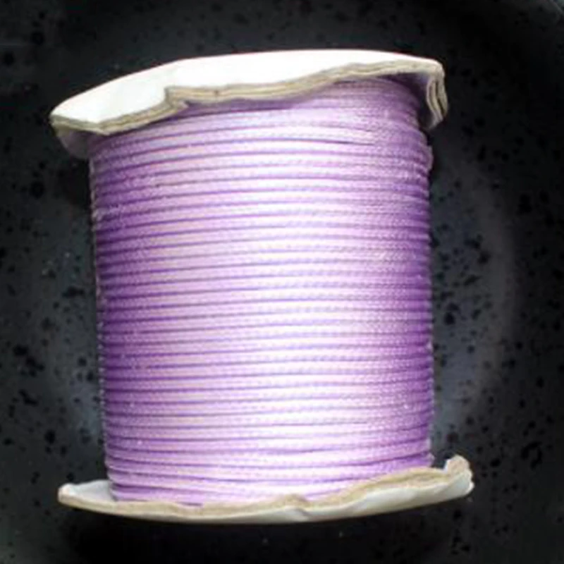 80 M/Roll 38 Цвета из вощеного хлопка макраме шнур плетение из веревок Ювелирная проволока строка 2 мм DIY товары для дома приспособление для украшения
