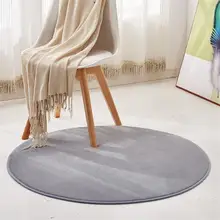 Коралловый флис круглый ковер гостиная компьютерный стул круглый коврик для дома вход/коврик для прихожей гардероб ковры для женщин Коврик для йоги