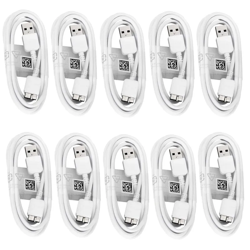 

10Pcs/lot 1M Micro USB 3.0 Cable for Samsung Galaxy S5 i9600 Note3 G900 N9002 N9008 Charging Quick Charger Data Charge Connector