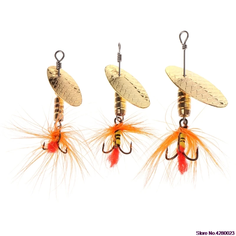 

2019 New Fishing Sequin Spinner Lure Paillette Spoon 2g 3g 4g Wobblers Hooks Accessories