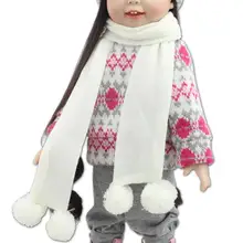 Американская принцесса 45 см милая девочка кукла зимнее платье полное виниловое тело reborn baby girls bonecas лучший детский подарок на день рождения