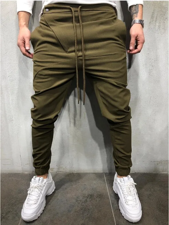 2019 Design Sport trousers men casual straight sports fitness pants men GYM Jogging Pants