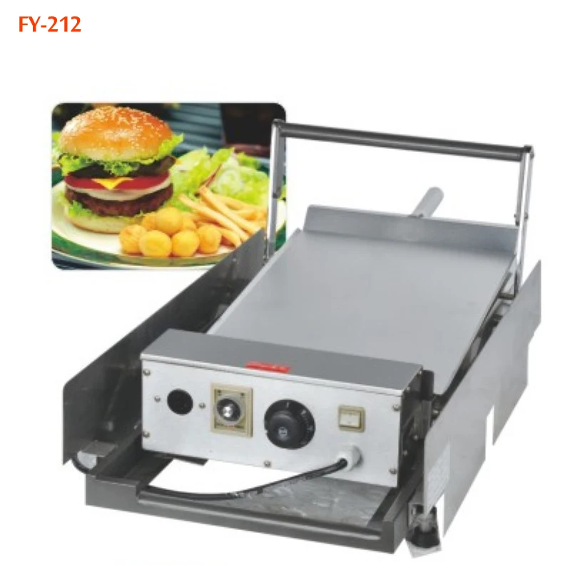 Гамбургерная двухслойная машина оборудование для выпечки гамбургеров
