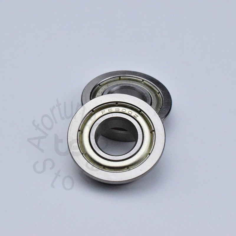 F6900ZZ 10*22(25)* 6 мм 10 шт подшипник ABEC 5 фланцевого подшипника 6900 F6900Z радиальный из