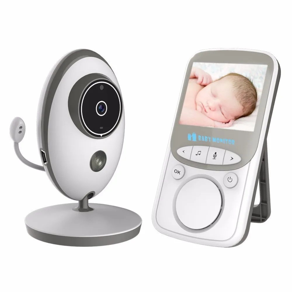 

babykam baby camera de surveillance 2.4 inch LCD IR Night Vision Temperature Monitor Lullabies Video Intercoms baby phone camera