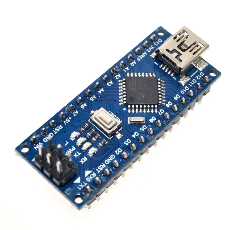 Для arduino Nano V3.0 контроллер ATMEGA328P ATMEGA328 CH340+ USB кабель - Цвет: nano v3.0 welding