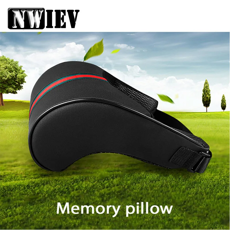 NWIEV 1X Car Neck pillow Three primary colors Headrest For Citroen C4 C5 Renault Duster Megane Logan Captur Fiat 500 Alfa Romeo |