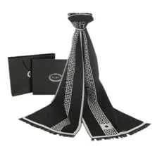 Scarf luxury brand designer Men Classic Cashmere Scarf Winter Warm Soft Tassel ethnic Shawl Wrap scarf men scarves cachecol