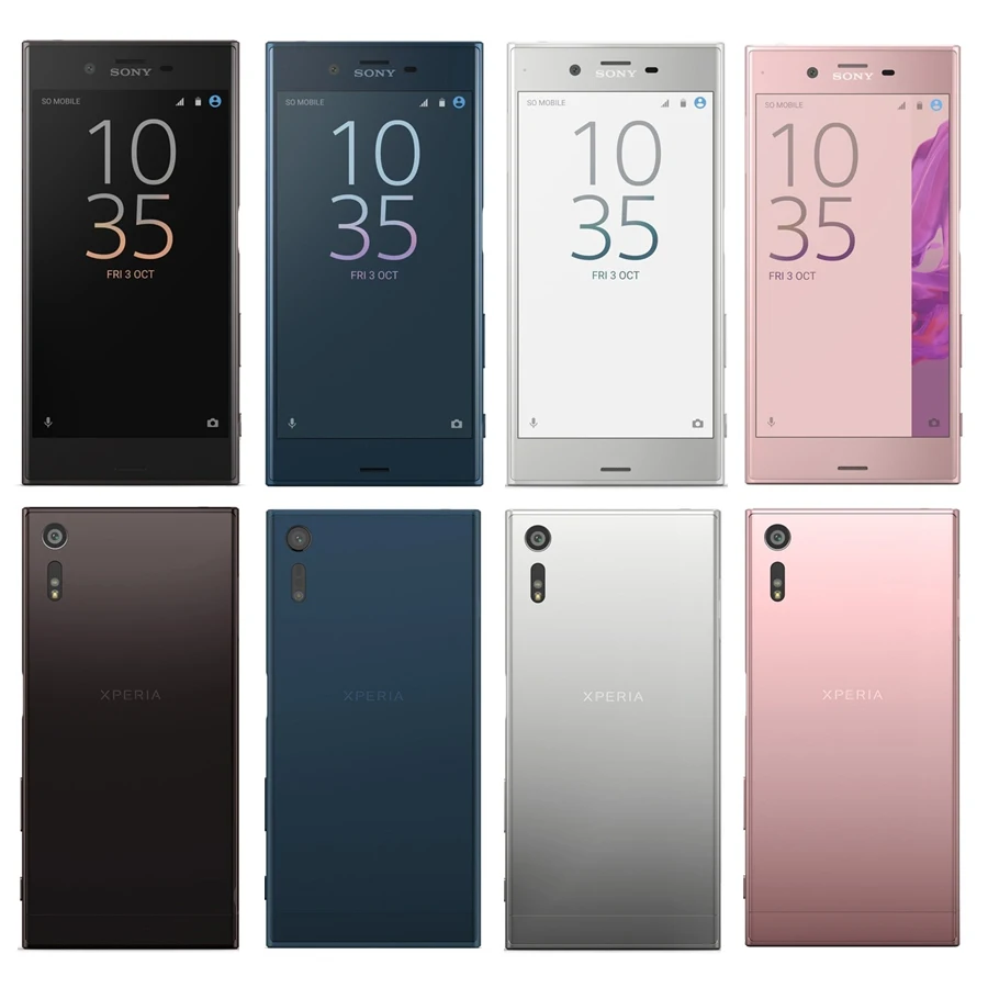 Sony Xperia XZ F8332, две sim-карты, 3 ГБ ОЗУ, 64 Гб ПЗУ, четыре ядра, Android 5,2 дюймов, 23 МП, wifi, 2900 мАч, разблокированный GSM LTE мобильный телефон