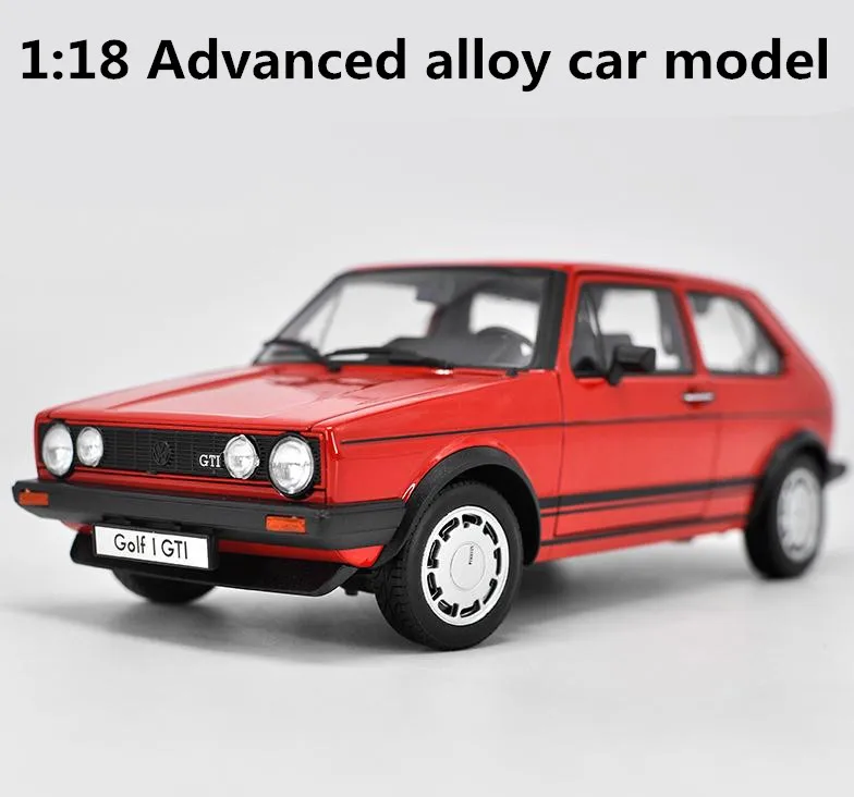

High simulation 1:18 advanced alloy car model,Volkswagen Golf GTI 1983,metal castings collection toy vehicles, free shipping