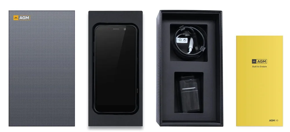 AGM X3 смартфон с 5 99 дюймовым дисплеем восьмиядерным процессором Snapdragon 845 20 Мп + 24 МП