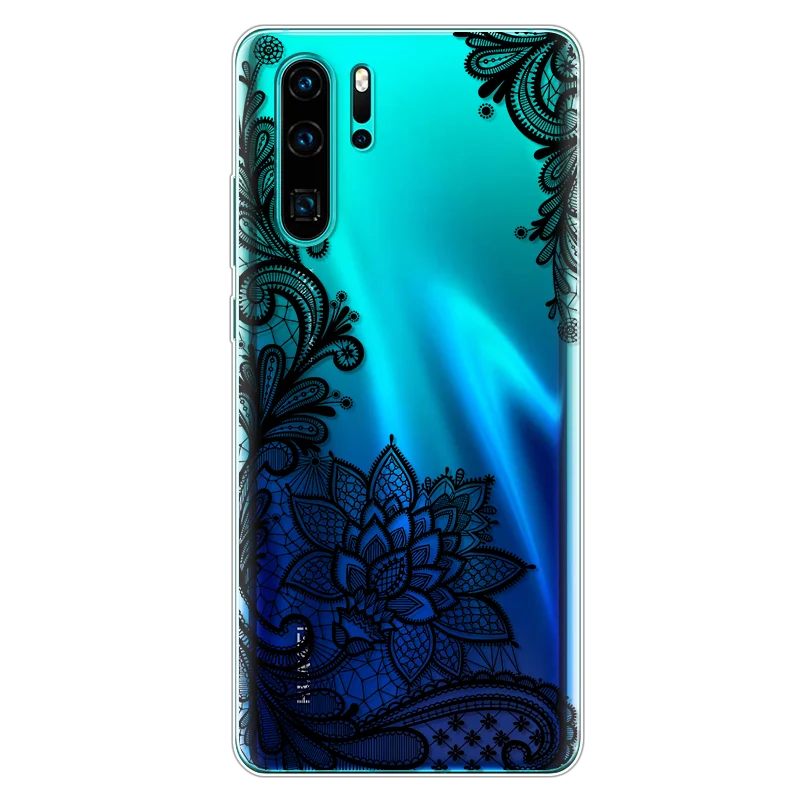 Для huawei P30 Pro Чехол для huawei P30 Lite Силиконовый ТПУ задний Чехол мультяшный чехол для телефона для huawei P30Pro P 30 Lite VOG-L29 чехол - Цвет: sxhua-he