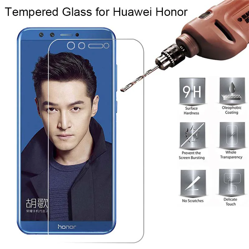 

Protective Glasses For Huawei Honor 3C 4C 5C 5X Screen Protector honor 6 7 8 8X Tempered Glass for Honor 9 9Lite 10 10 lite Film