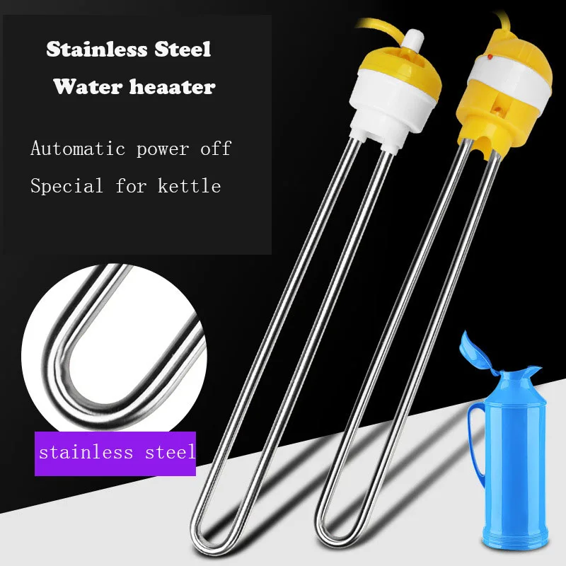 

1000W Temperature Control Automatic Power Off Electric Water Heater Fast Heating Water Boiling Machine Hot Bar Thermos Flask