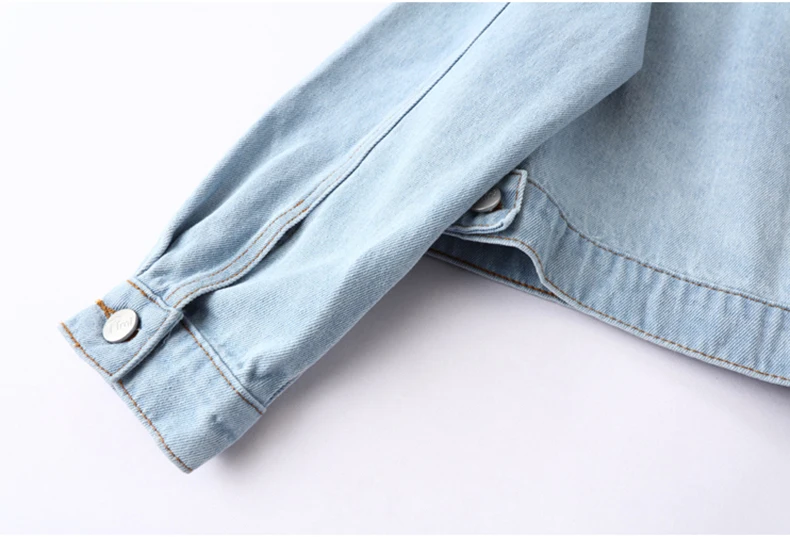 Basic Jeans Jacket Women Black Light blue Spring Autumn Woman Denim Womens Coat And Jackets Jean Slim Short Type Jacket Feminina (11)