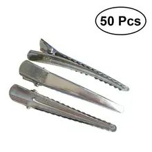 50 шт. стальные шпильки для волос практичные прочные зубы заколки-бантики для волос Парикмахерские шпильки аксессуары для волос захват для волос парикмахер для девочек