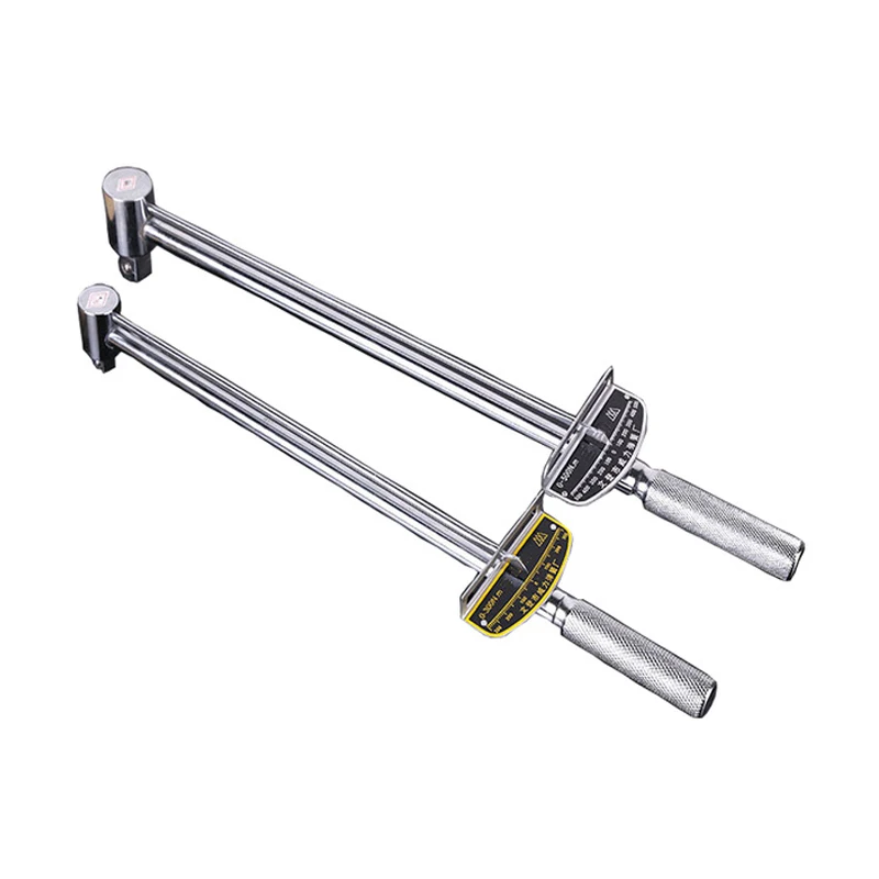 Pointer Socket Torque Wrench 300N.m 500N.m Dial torque spanner Auto Repair Tension Wrenches Spanner Power Drill Adaptor DAL029