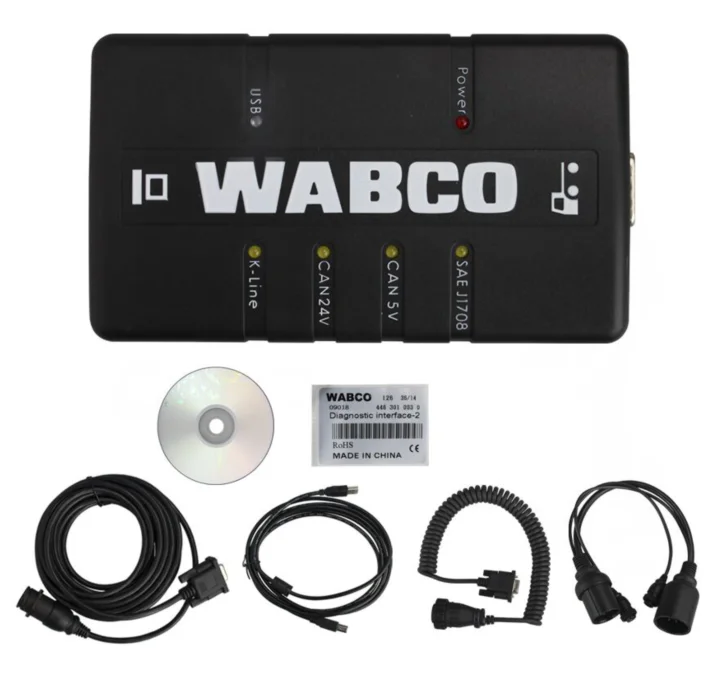 2016 Профессиональный диагностический набор для диагностики прицепа WABCO (WDI) и