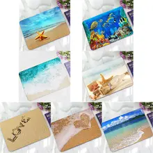 3D резиновый Печатный коврик, напольный ковер Туалет Ванная Комната Дверь водопоглощение Нескользящая входной коврик 40*60 спальня коврик прямоугольной формы#4J05