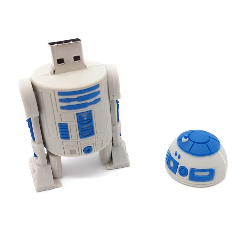 Usb флеш-накопитель star war, флеш-накопитель серии R2D2, робот, 4 ГБ/8 ГБ/16 ГБ/32 ГБ, usb 2,0, флеш-диск, карта памяти, полная емкость, флеш-накопитель