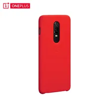 Oneplus 6 силиконовый чехол официальный защитный чехол красный цвет One Plus 6 Coque Oneplus6 Funda Oneplus Six